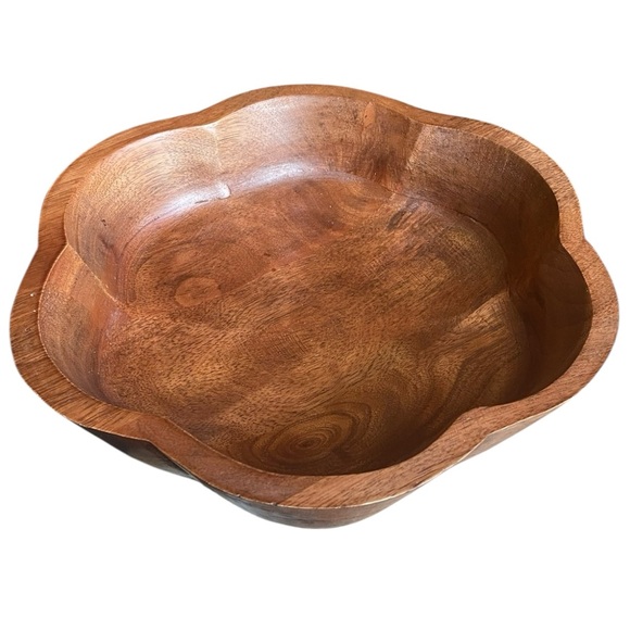 HANDCRAFTED Wooden Bowl Made in India - Picture 2 of 7